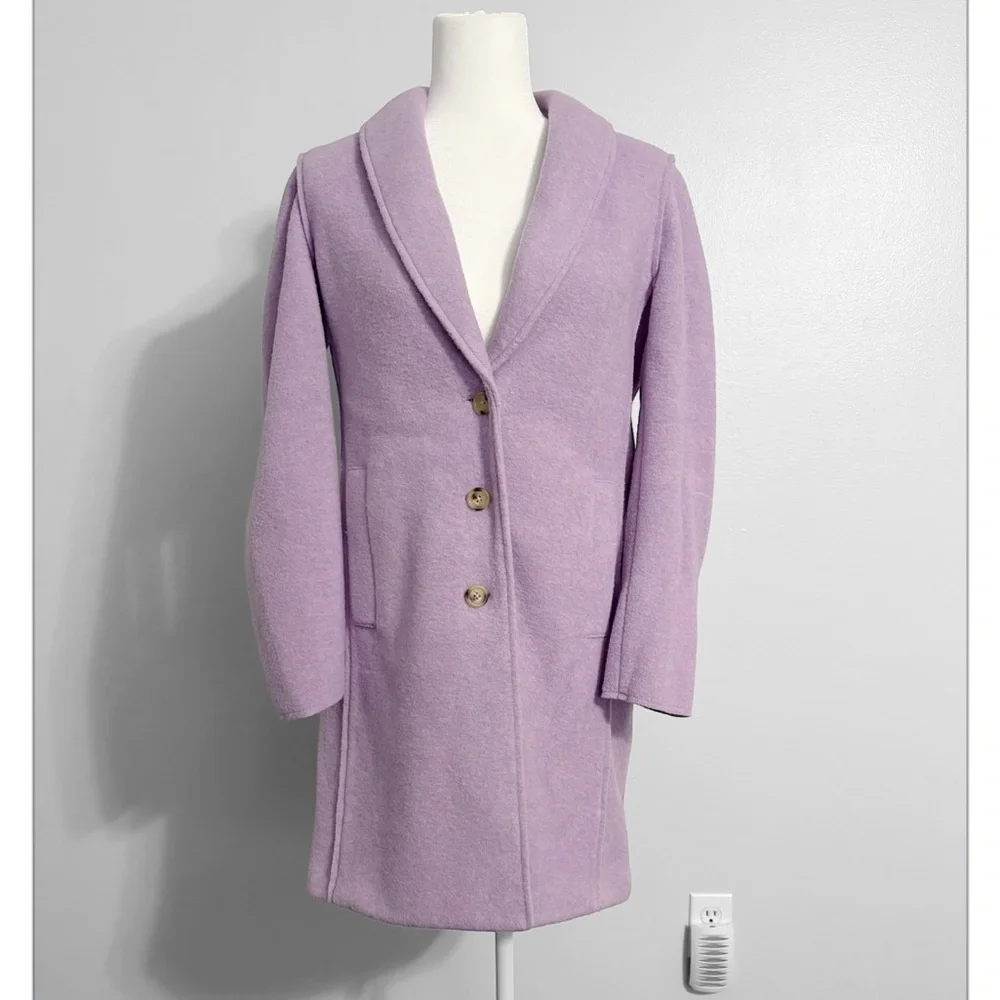 J. Crew New! Daphne Italian Boiled Wool Coat - Picture 2 of 8